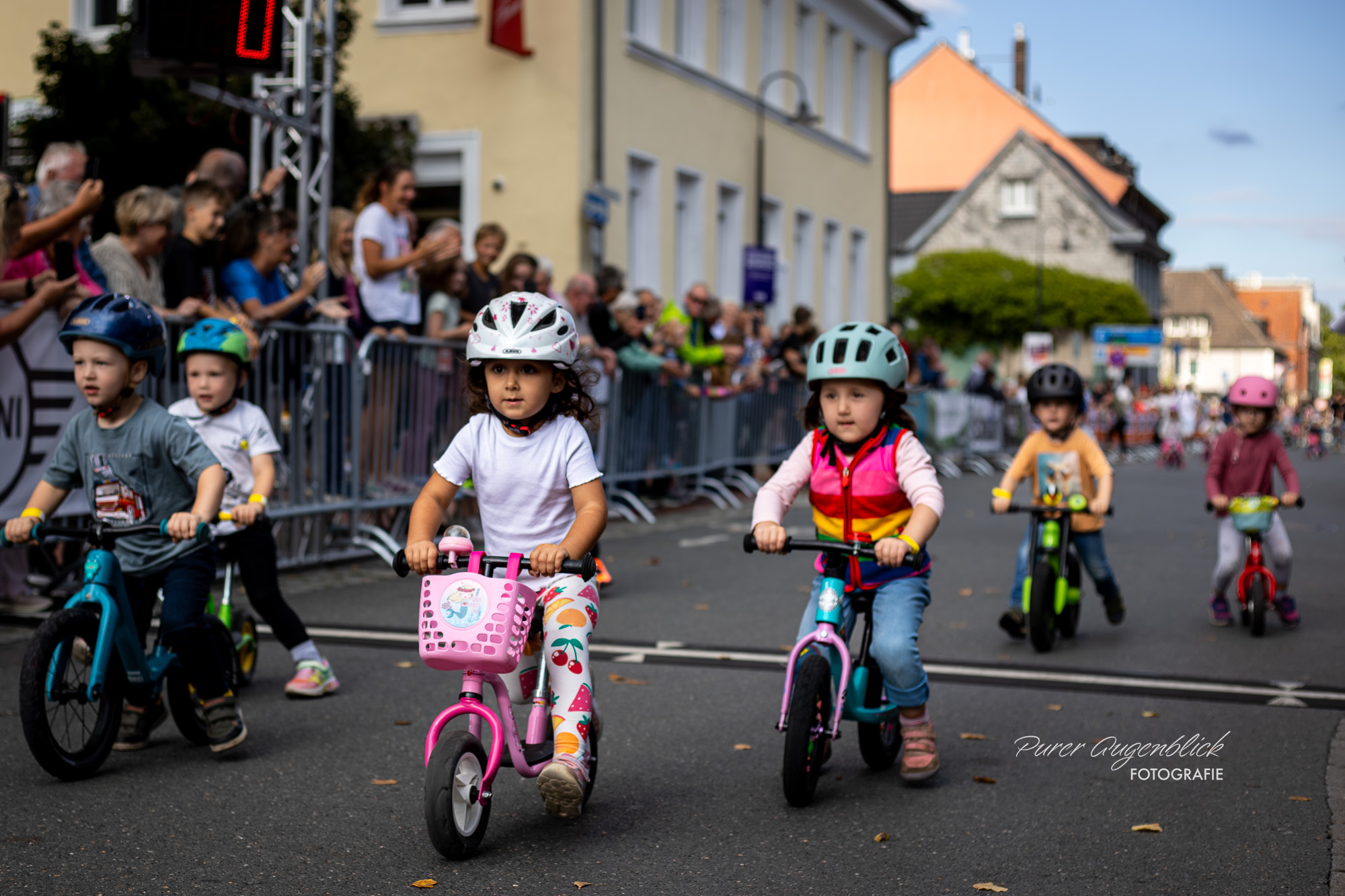 Nachwuchs und Familien bei der Hammer City Night