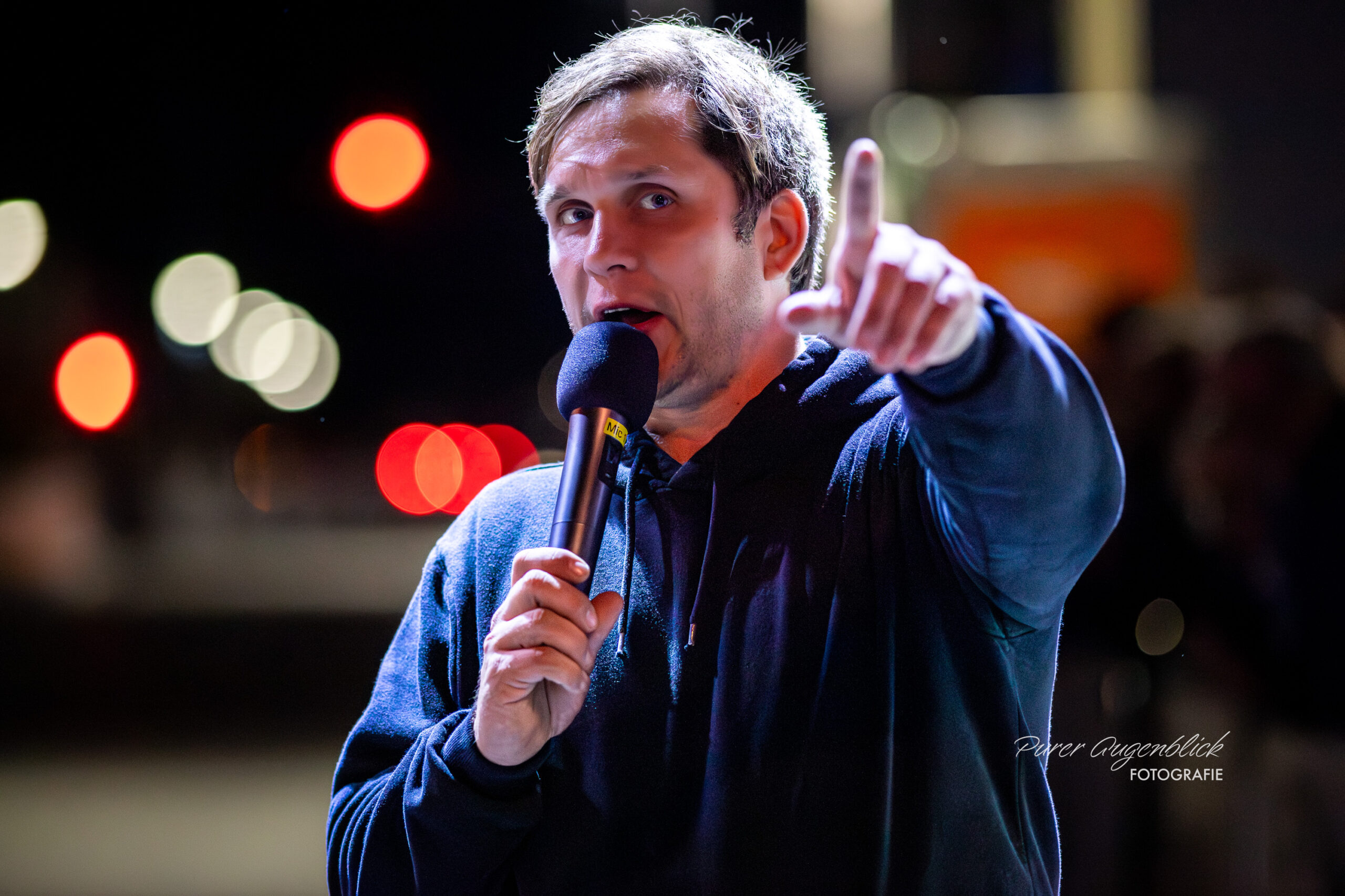 Marius Prünte bei der Hammer City Night
